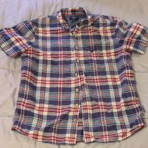 AEO (LT) Short Sleeve Button Down Shirt